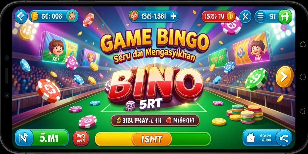 Screenshot dari gameplay menarik dalam game Bingo 5RT.