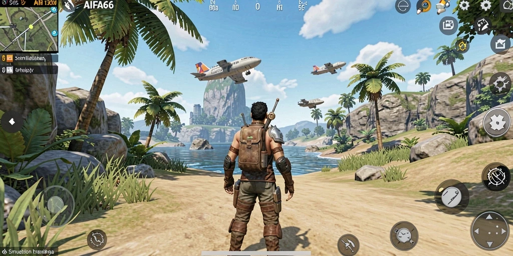 Tampilan gameplay AIFA66 yang menggambarkan pengalaman simulasi yang mendalam.