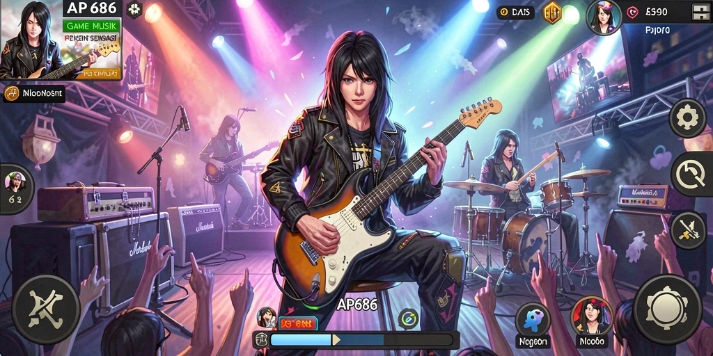 Tampilan menarik dari gameplay AP686 yang mengasyikkan.