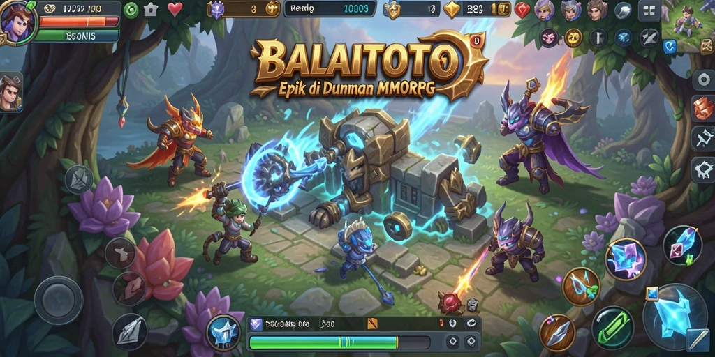 Gameplay epik di dunia BALAITOTO yang mendebarkan.