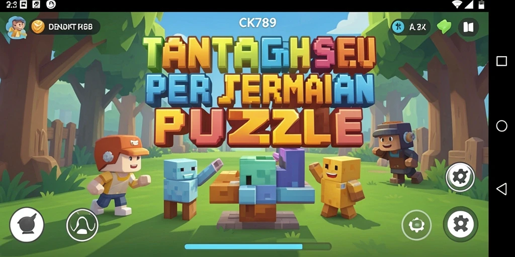 Tampilan menarik dari gameplay CK789 yang penuh warna dan tantangan.