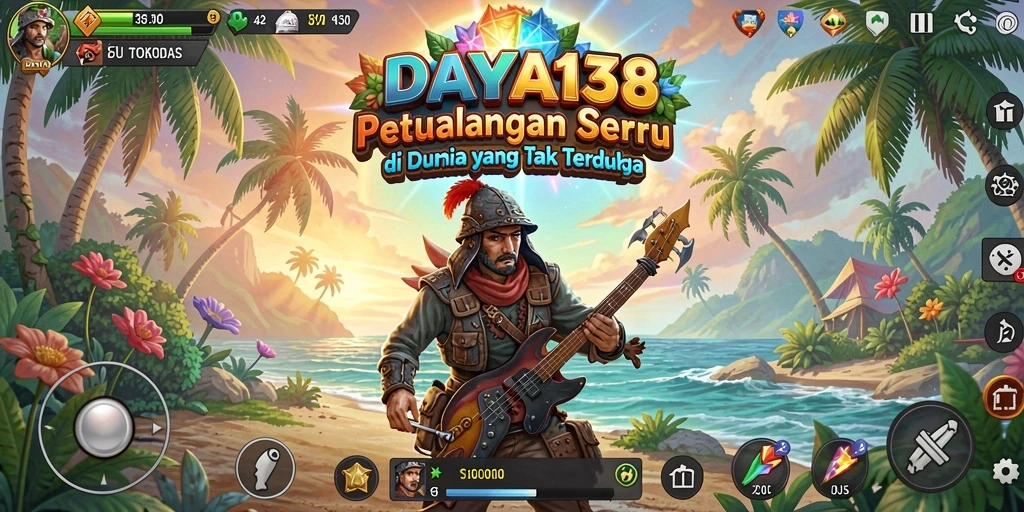 Tampilan gameplay DAYA138 yang penuh aksi dan petualangan.
