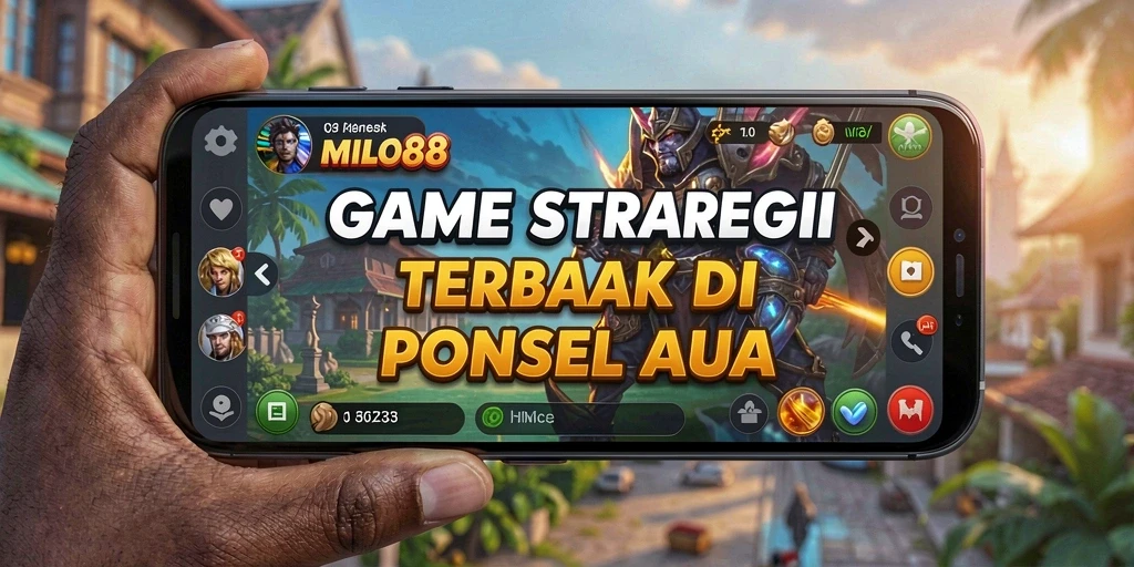Tampilan menangkap momen seru gameplay <strong>MILO88</strong> dalam pertempuran strategis.
