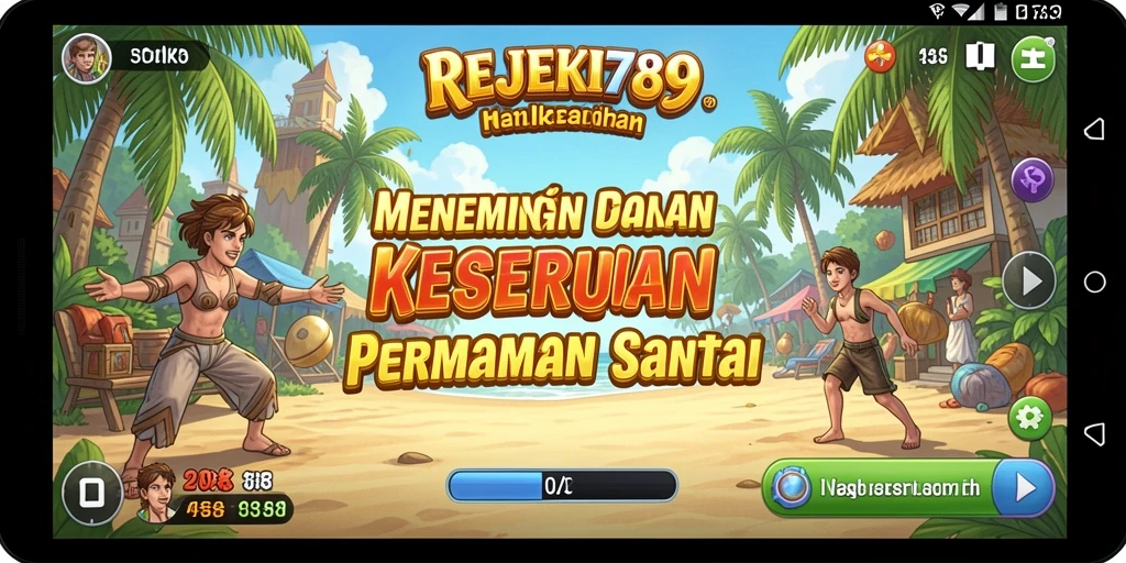 Tampilan gameplay menarik dari REJEKI789 yang menyenangkan.