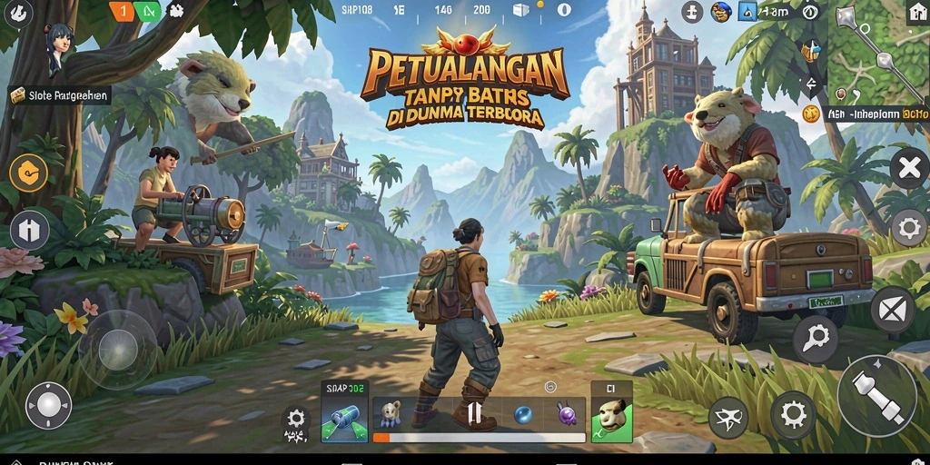 Gameplay SIAP108 yang menarik di dunia terbuka.