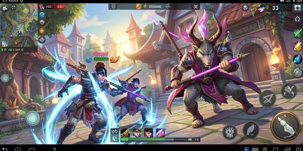 Tangkapan layar gameplay VC5 menampilkan aksi strategis yang mendebarkan.