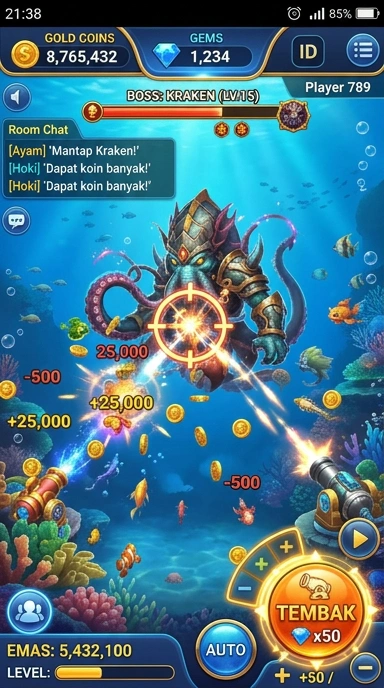 Pengguna menikmati fitur terbaru dari danavip.
